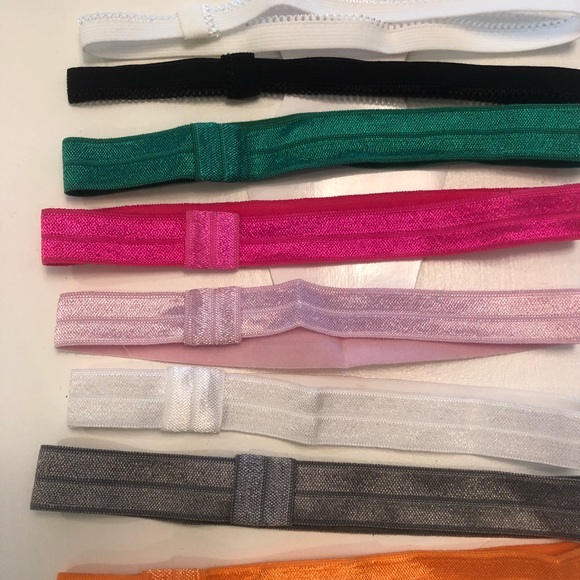 Set of 11 interchangeable stretchy headbands - Picture 2 of 5